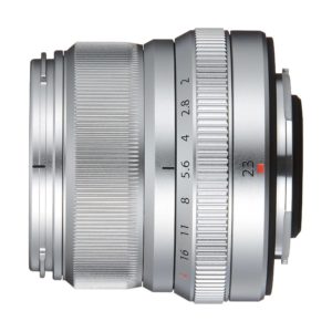 Fujifilm XF 23mm f/2,0 R WR : Silber