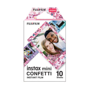 Fujifilm instax mini Sofortbildfilm - Confetti - 10 Aufnahmen
