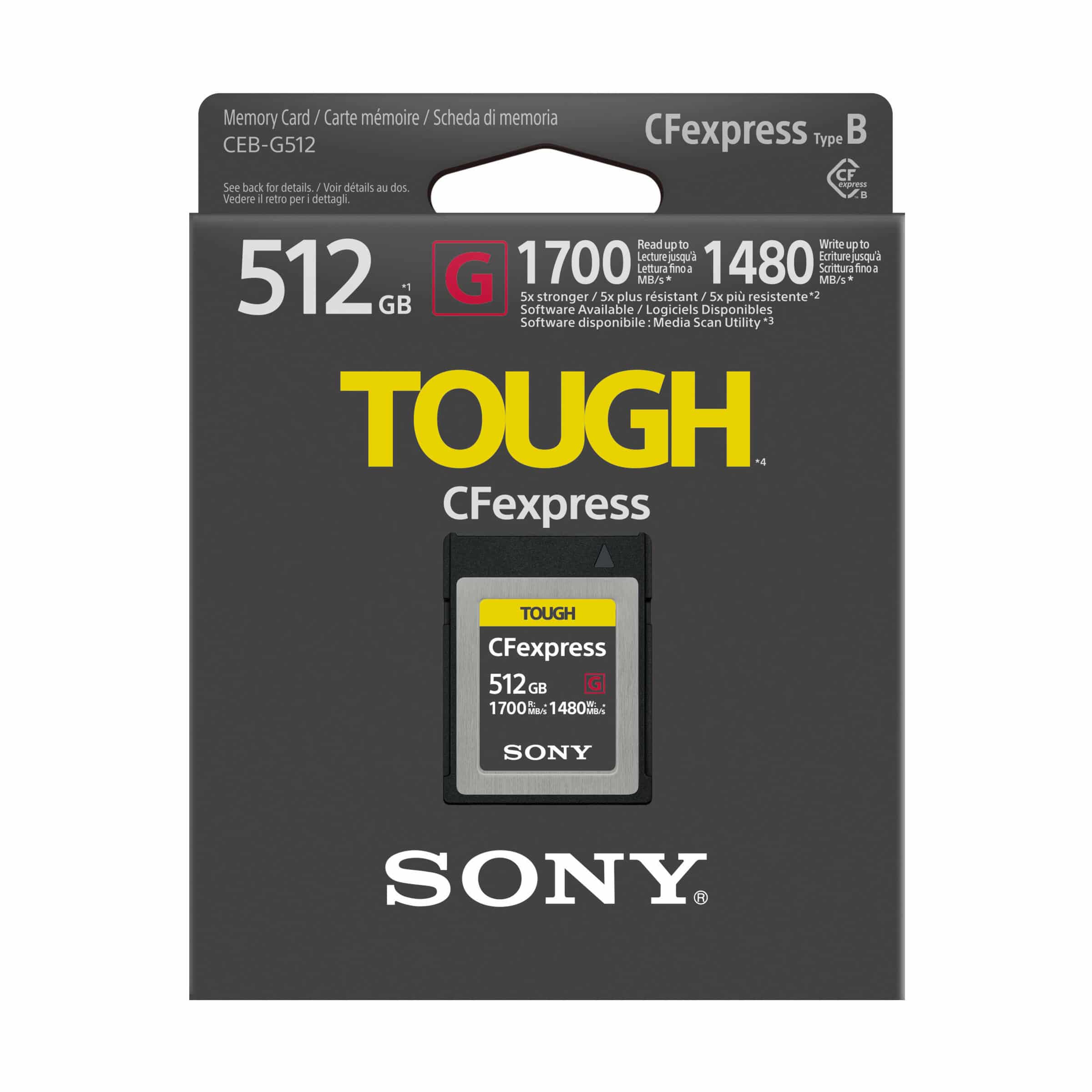 Sony CFexpress Typ B : 512GB