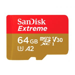Sandisk Extreme microSDXC UHS-I : 64GB