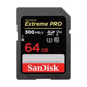 Sandisk Extreme Pro SDXC UHS-II : 64GB